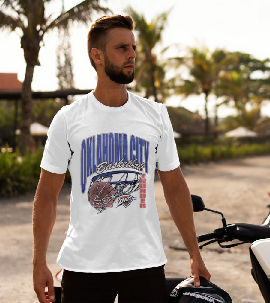Oklahoma City Basketball Swish 2026 T-Shirt