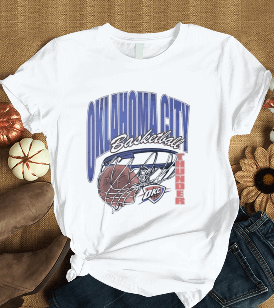 Oklahoma City Basketball Swish 2026 T-Shirt