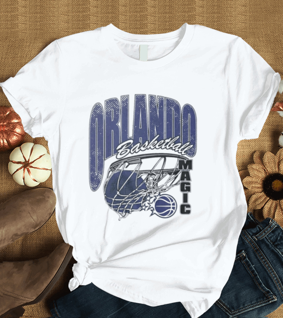 2026 Orlando Magic Basketball Script Swish T-Shirt