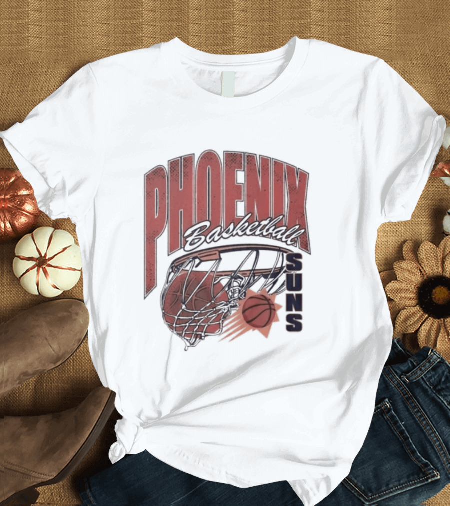 Phoenix Suns Basketball 2026 Swish Script T-Shirt