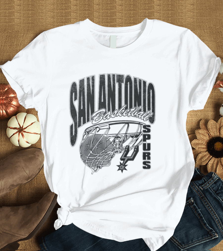 San Antonio Basketball 2026 Spurs Swish T-Shirt