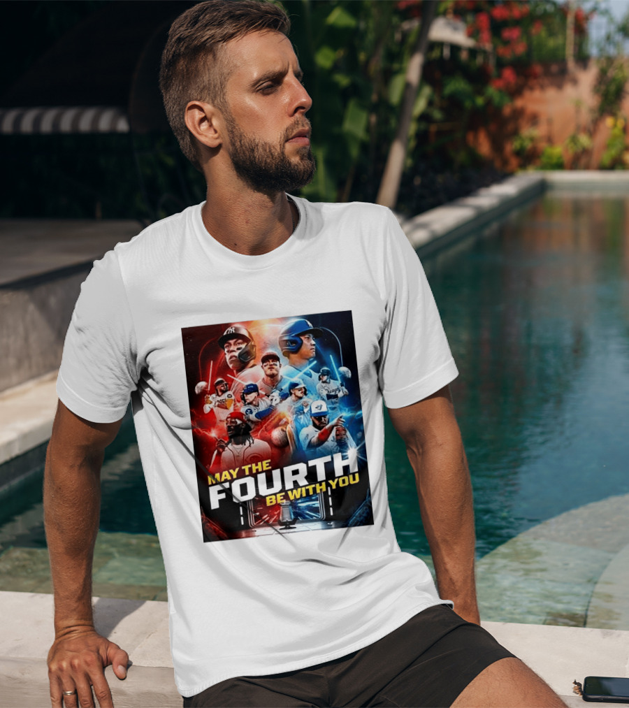 May The Fourth Be With You MLB Star Wars Day 2026 Celebration T-Shirt