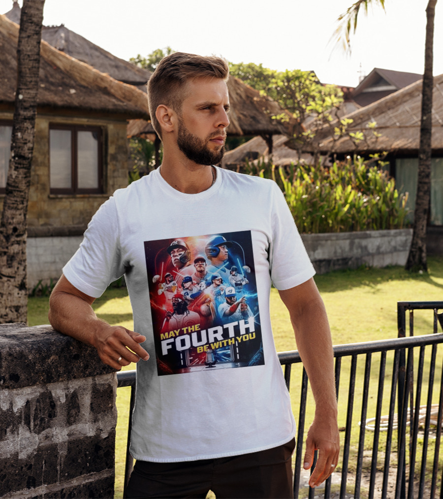 May The Fourth Be With You MLB Star Wars Day 2026 Celebration T-Shirt