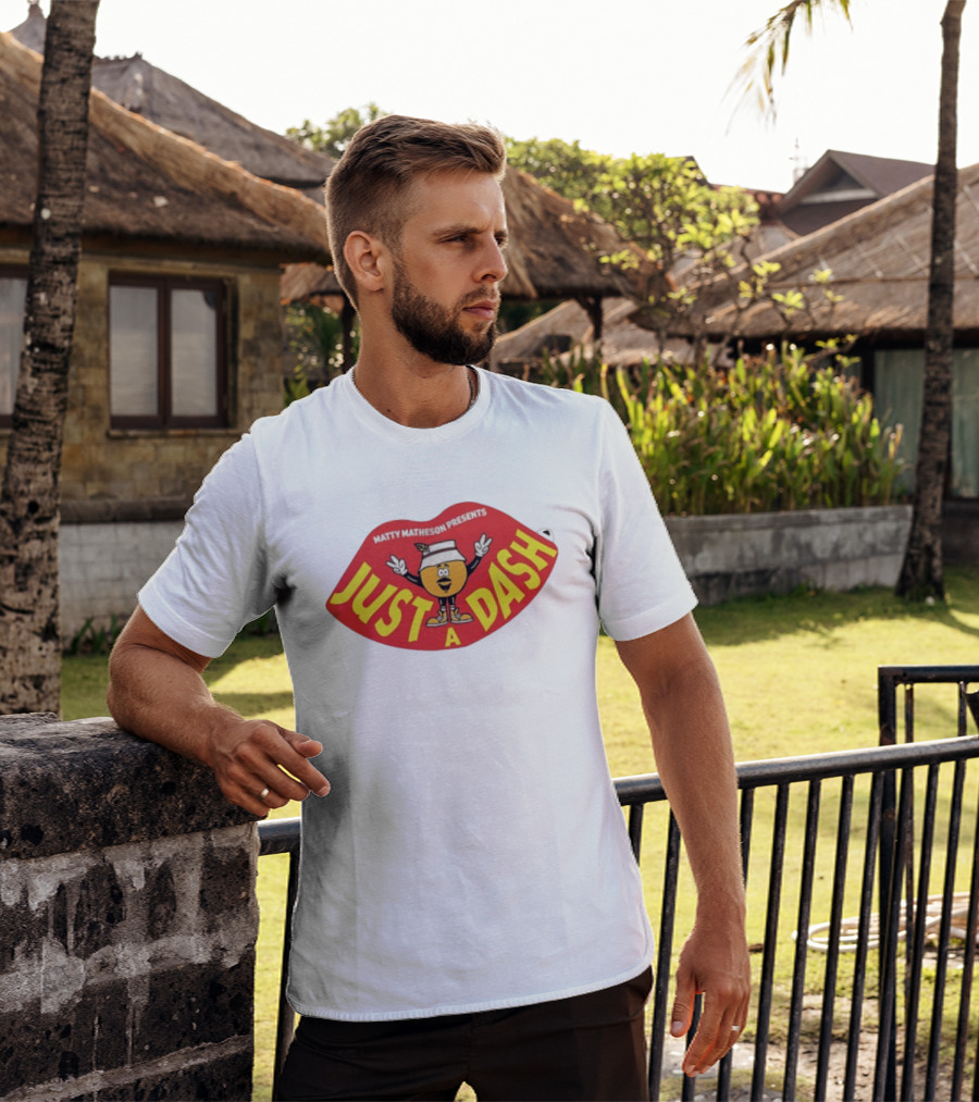 Matty Matheson Presents Just A Dash Lips With Cartoon T-Shirt