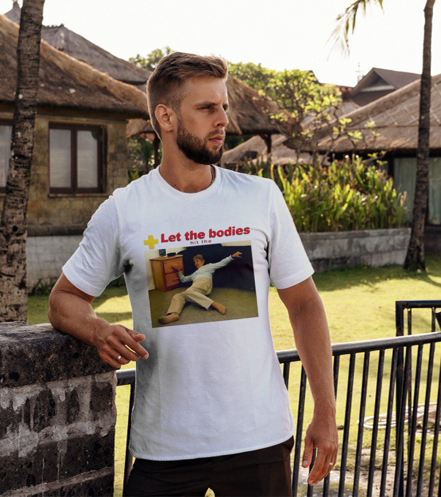 Let The Bodies Hit The Floor Meme With Woman Falling T-Shirt