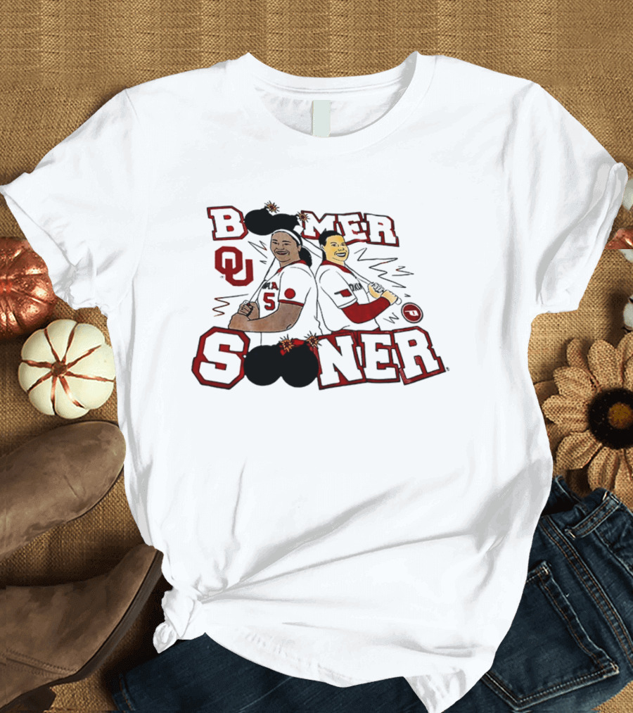 Boomer Sooner Baseball Oklahoma Sooners Players T-Shirt