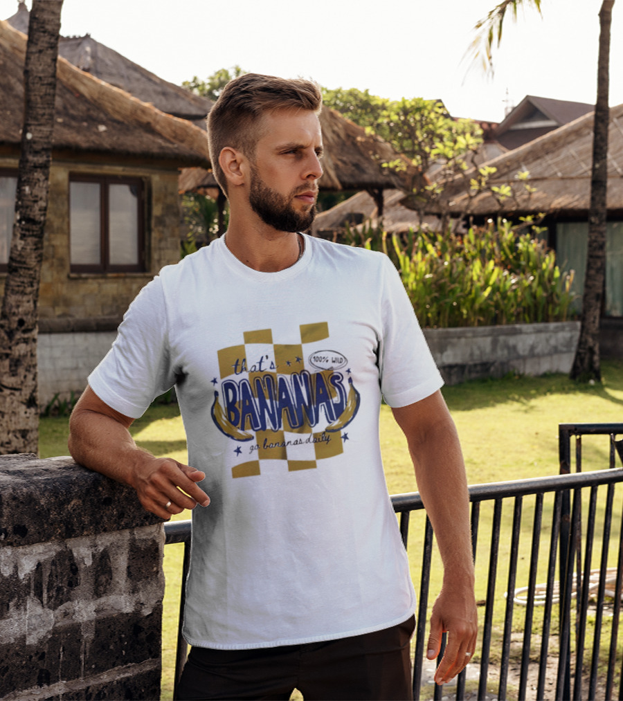 That's Bananas 100% Wow Go Bananas Daily T-Shirt