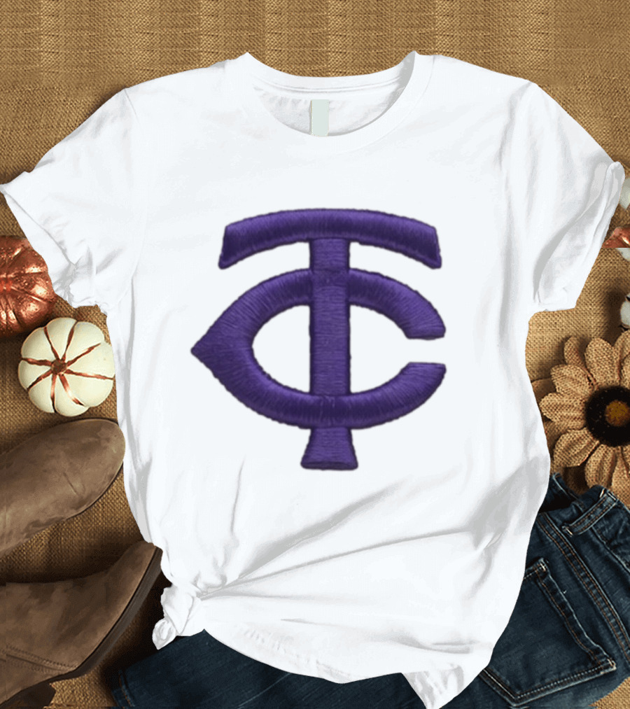 Minnesota Twins TC Logo Mankato State 2026 Hat Giveaway T-Shirt