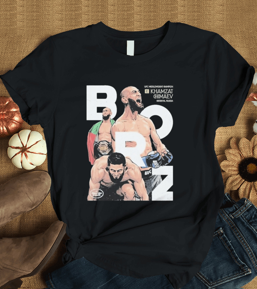 Borz Bardo Craft UFC Khamzat Chimaev T-Shirt