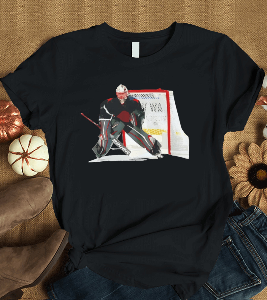 Ukko Pekka Luukkonen Buffalo Sabres NHL Bauer 2026 Goalie Gear T-Shirt