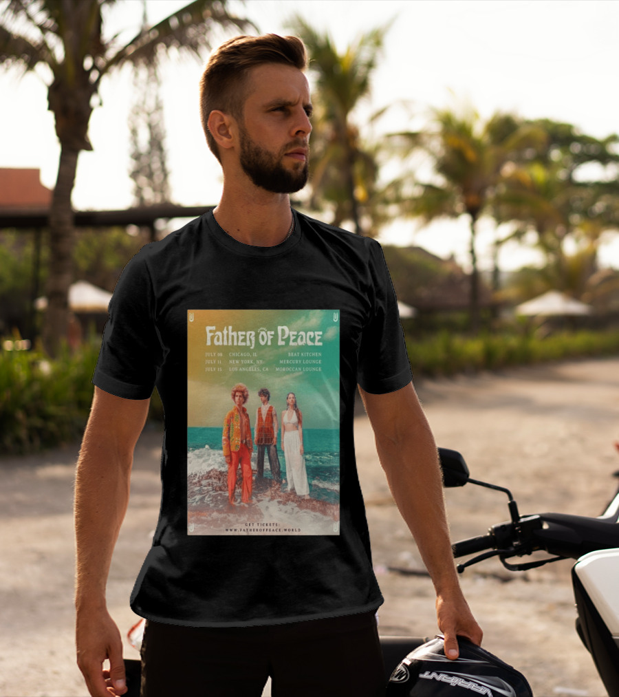 Father Of Peace Fall Tour 2026 Chicago New York Los Angeles T-Shirt