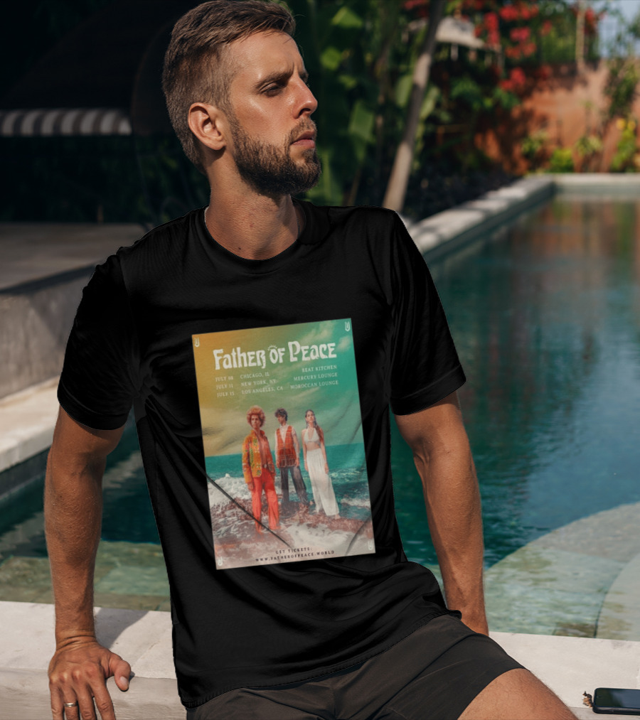 Father Of Peace Fall Tour 2026 Chicago New York Los Angeles T-Shirt