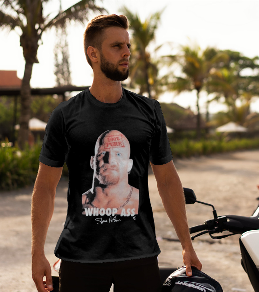Wyco 1996 Stone Cold Steve Austin 100% Pure Whoop Ass T-Shirt
