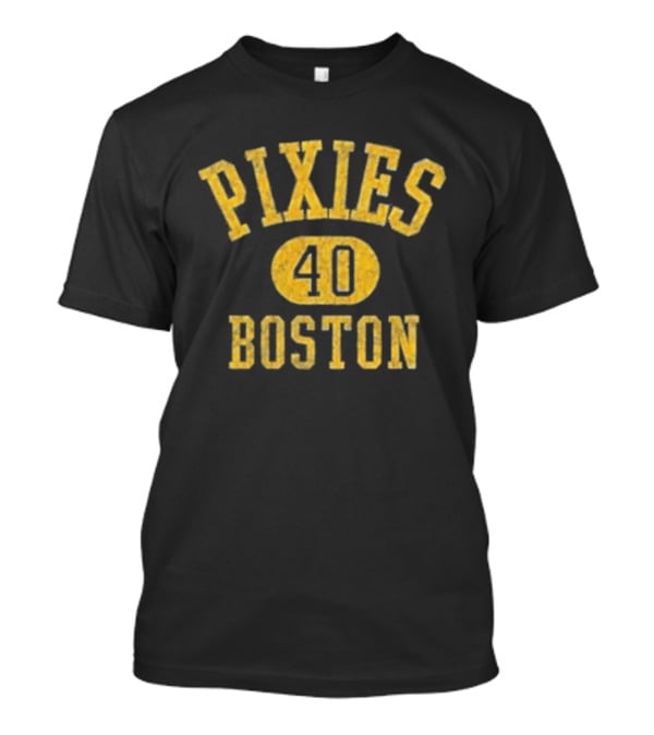 Pixies 40 Boston Asia Tour 2026 Collegiate T-Shirt