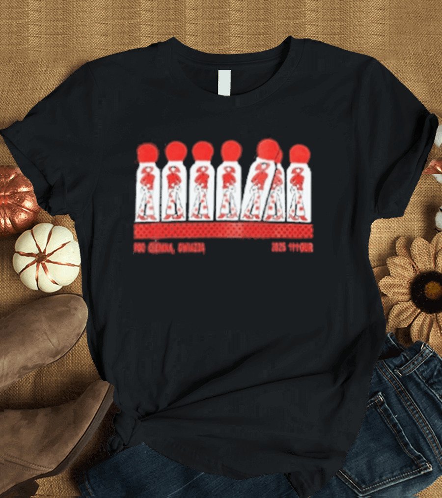 Taco Hemingway 2026 Tour Dates Polska Czerwony Piłka T-Shirt
