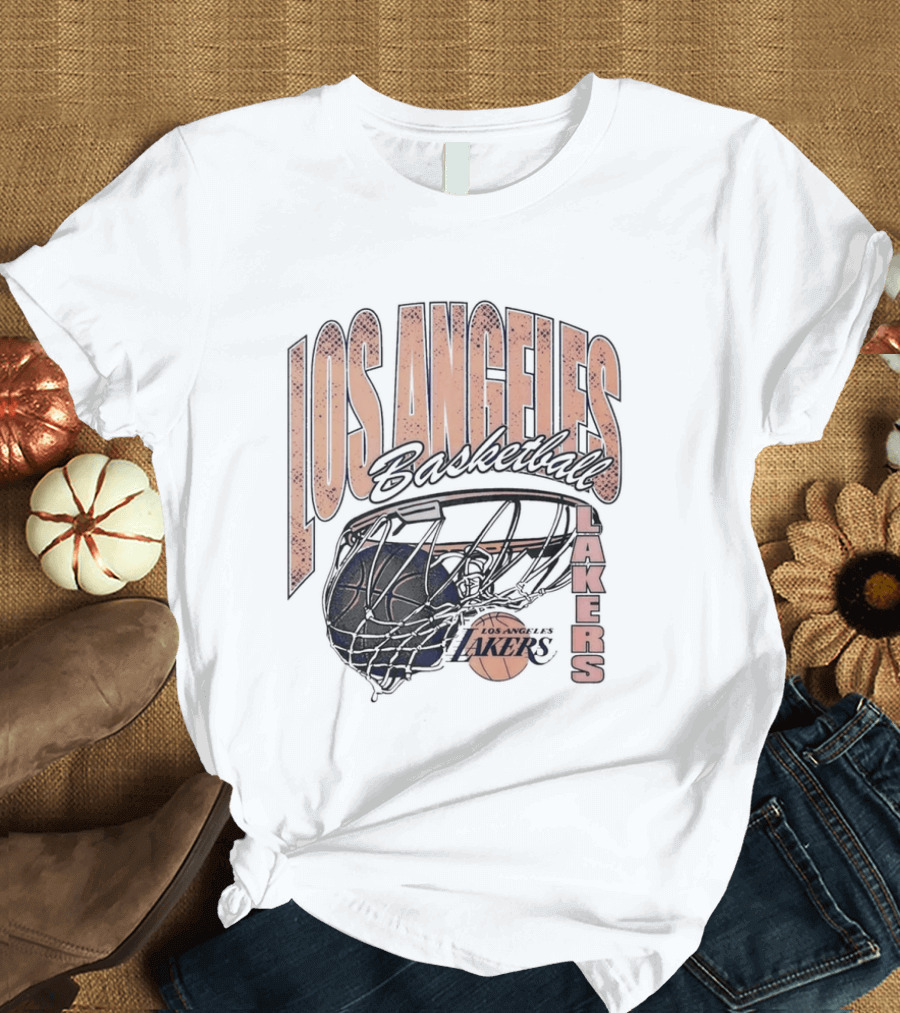 Los Angeles Lakers Basketball Swish T-Shirt