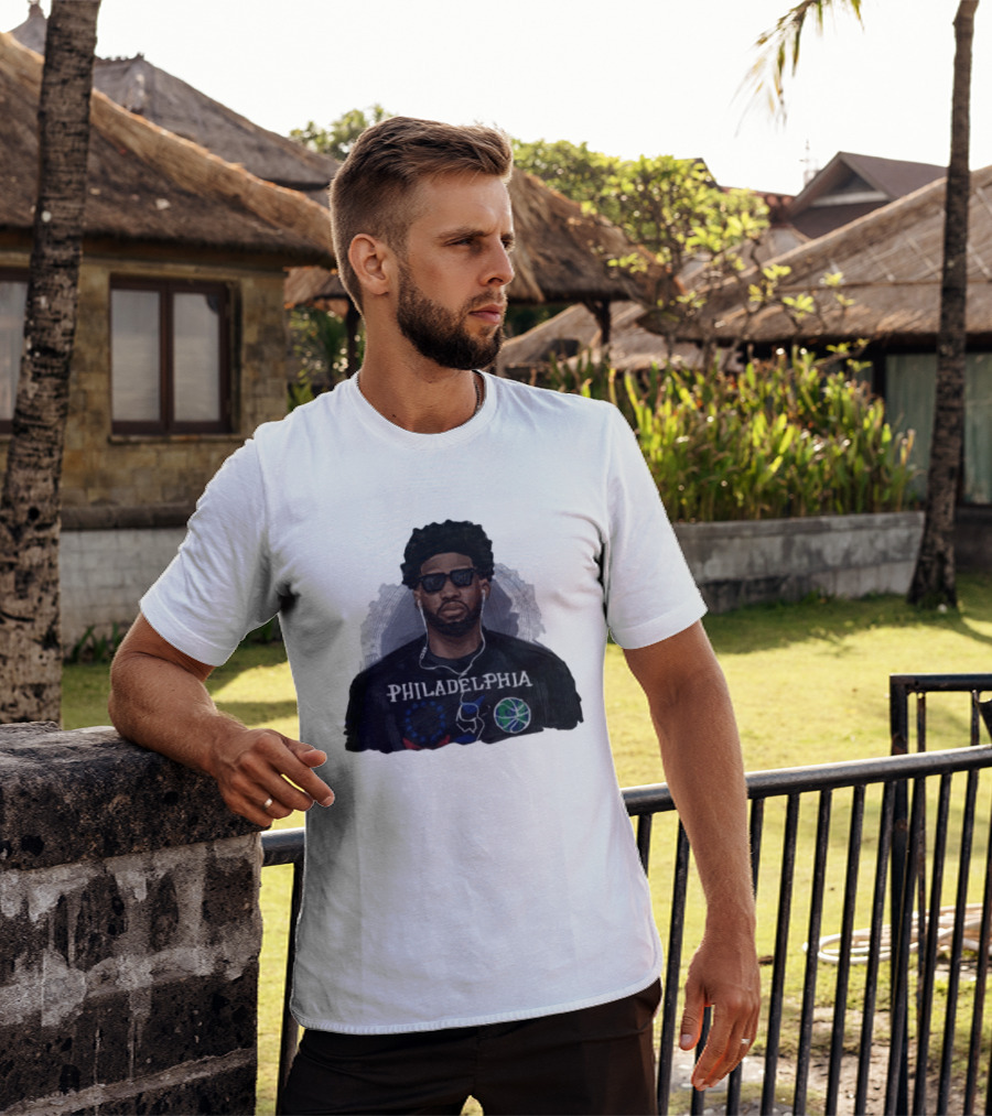 Philadelphia Joel Embiid LeBron James Meme Recreation T-Shirt