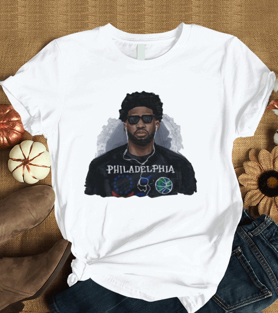 Philadelphia Joel Embiid LeBron James Meme Recreation T-Shirt