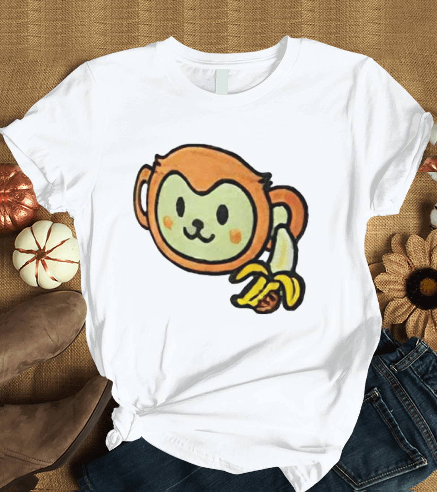 Munenori Kawasaki Monkey Never Cramps Banana 2026 T-Shirt