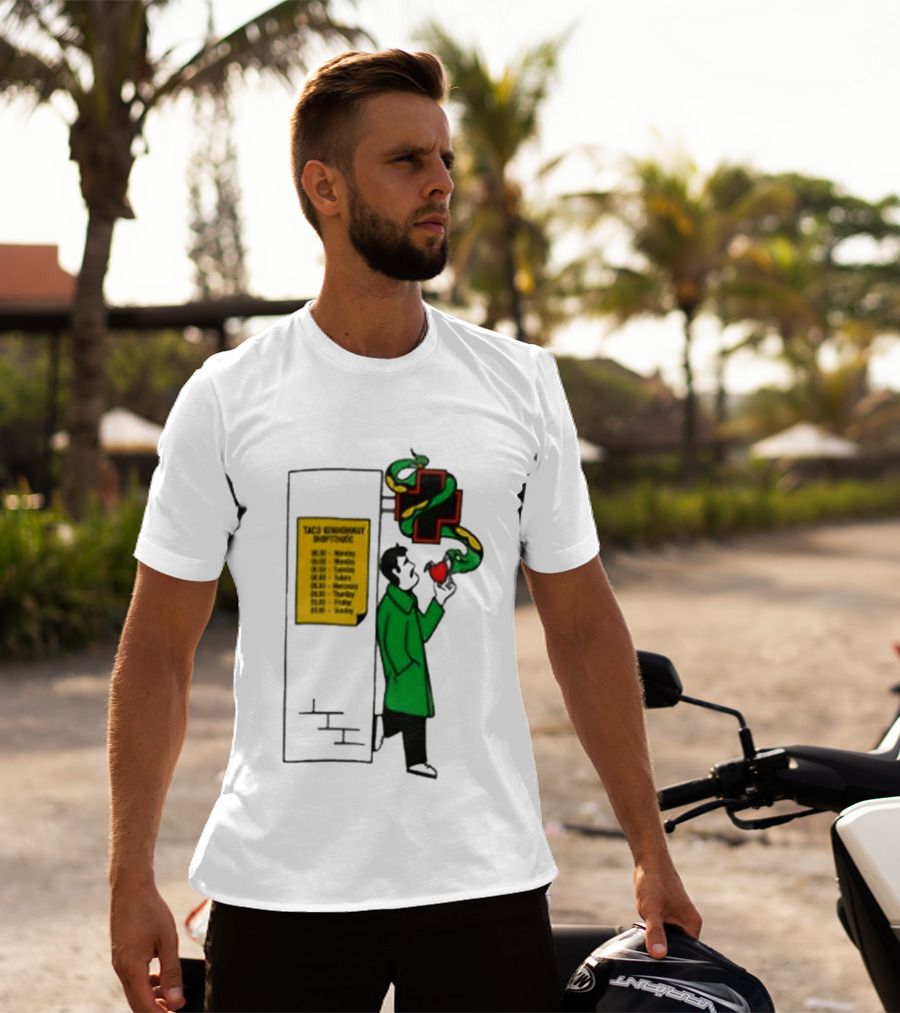 Taco Hemingway Tour 2026 Snake Grafik Wegowa Szef Smoove Baron Friday T-Shirt