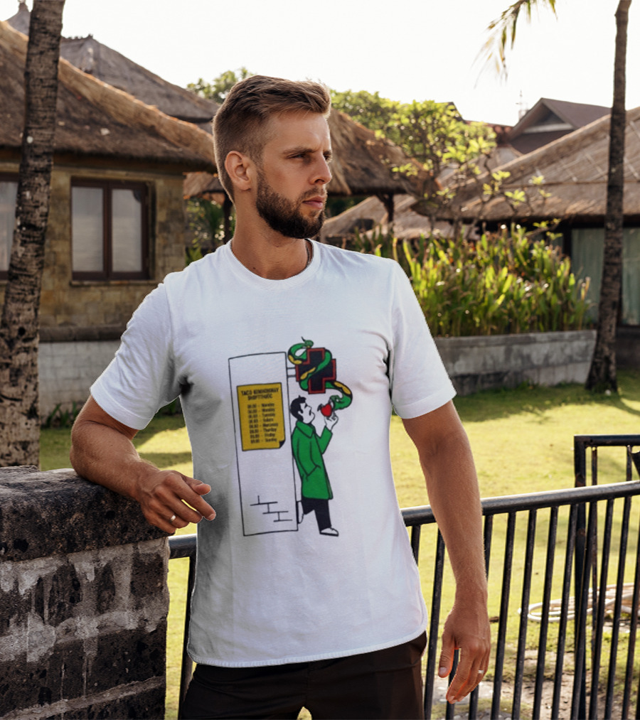 Taco Hemingway Tour 2026 Snake Grafik Wegowa Szef Smoove Baron Friday T-Shirt