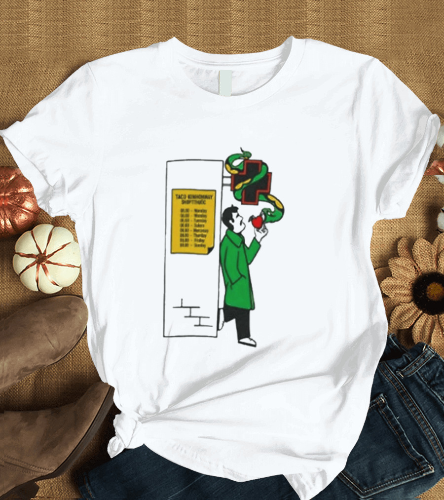 Taco Hemingway Tour 2026 Snake Grafik Wegowa Szef Smoove Baron Friday T-Shirt