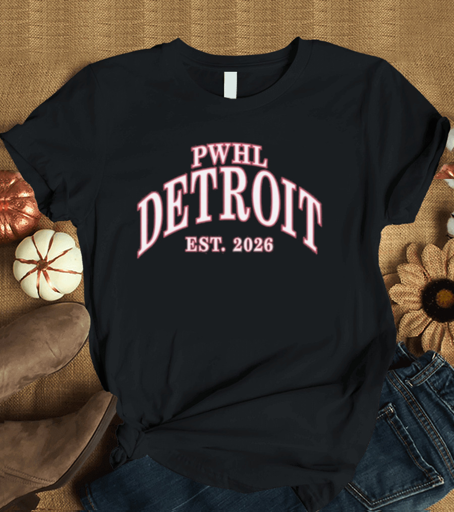 Adult PWHL Detroit EST 2026 Sportiqe Biltmore T-Shirt