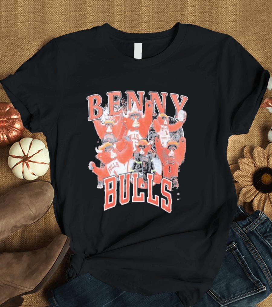 Benny Chicago Bulls Stadium Essentials Youth Crossroads Bulls T-Shirt