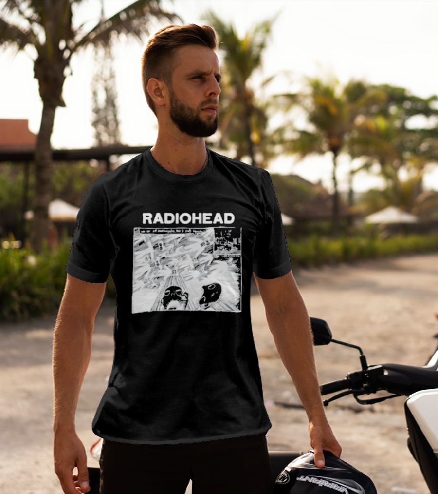 Radiohead Motion Picture House Black T-Shirt