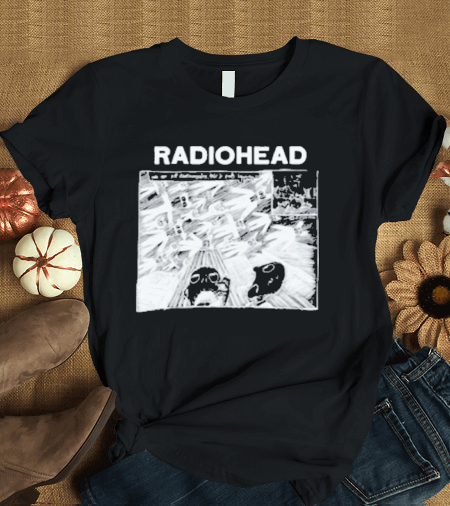 Radiohead Motion Picture House Black T-Shirt