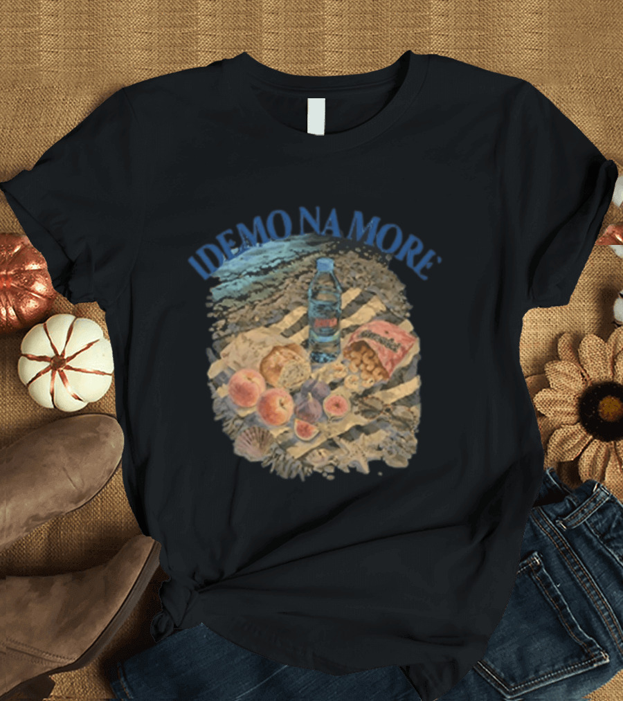 Idemo Na More Balkan Summer Beach Essentials Snacks Water T-Shirt