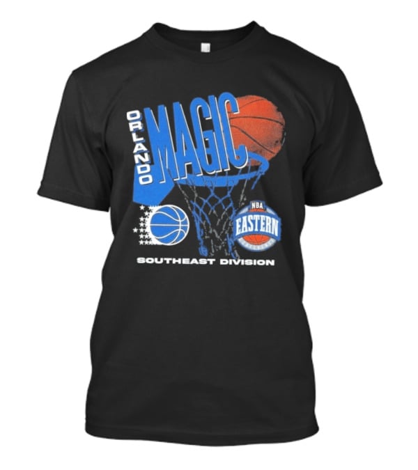 Orlando Magic 90s Hardwood Classics Southeast Division NBA Eastern Conference Basketball T-Shirt