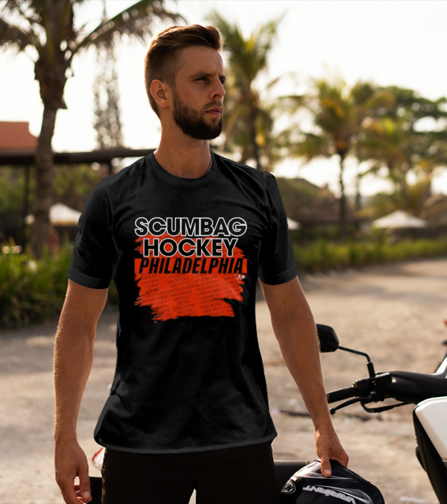 Scumbag Hockey Philadelphia T-Shirt