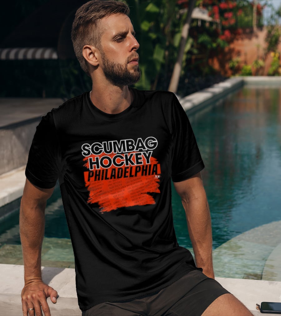 Scumbag Hockey Philadelphia T-Shirt