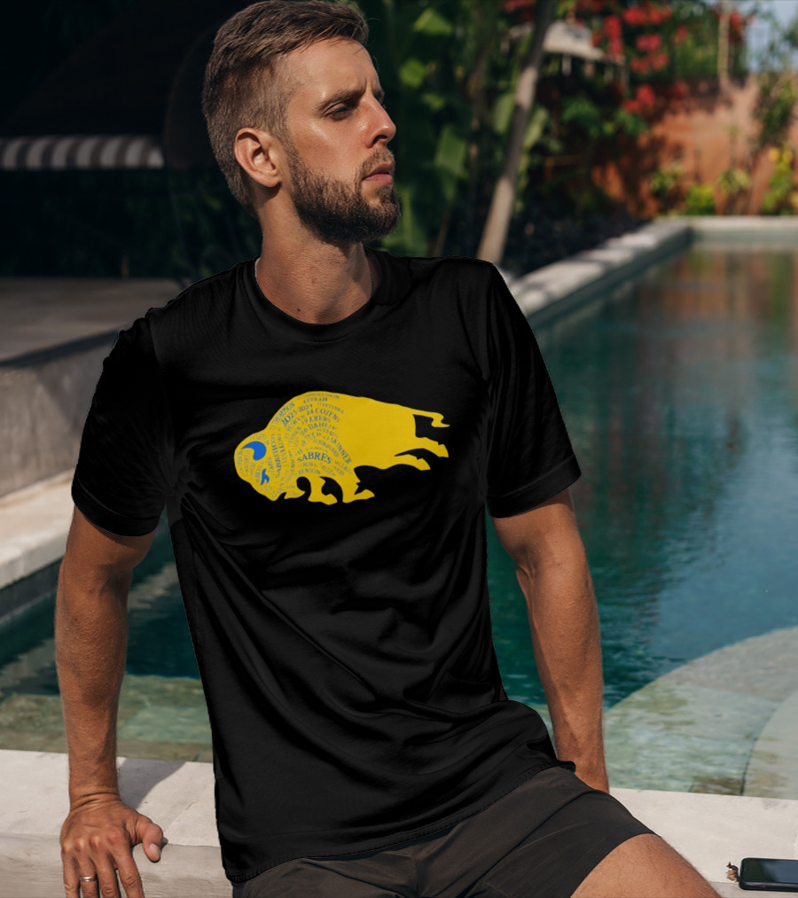 Buffalo Sabres Tage Thompson Rasmus Dahlin Alex Tuch Hockey 2023 Team Players T-Shirt