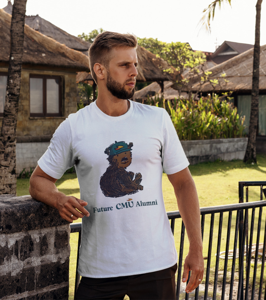 Bear Future CMU Alumni With Cap T-Shirt