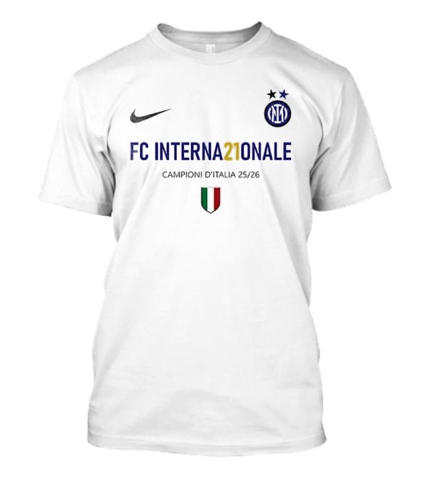 FC Internazionale Campioni D'Italia 25/26 Snake T-Shirt