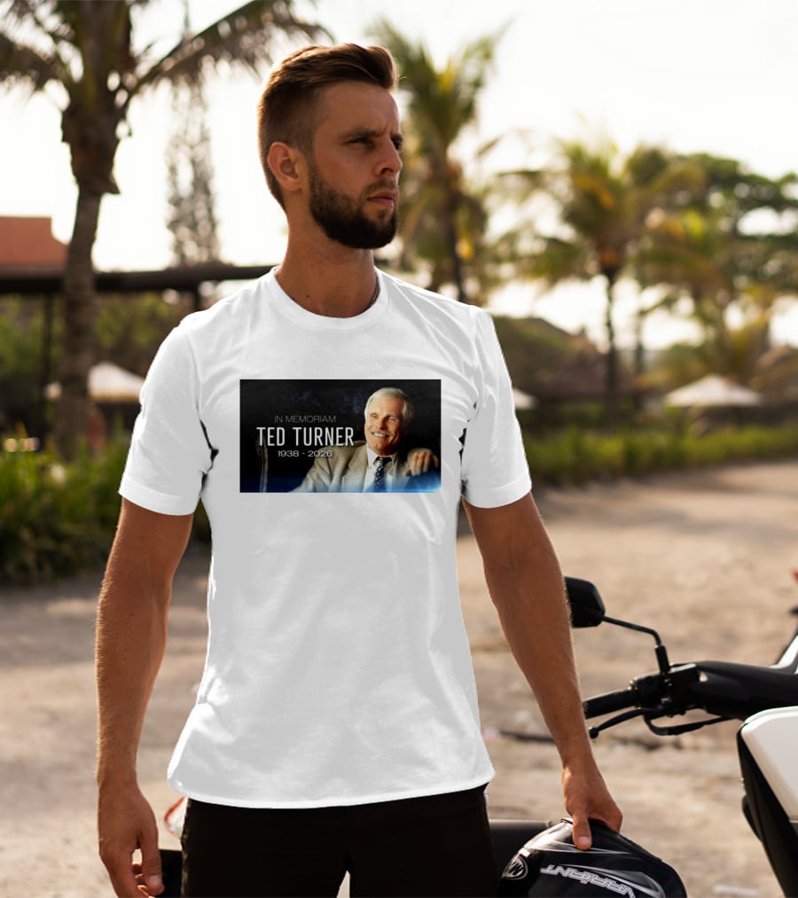 In Memoriam Ted Turner 1938 2026 T-Shirt