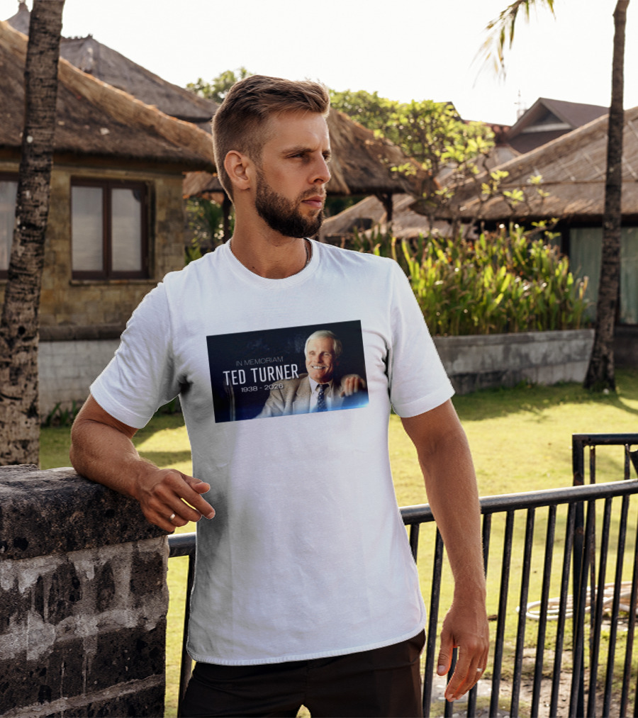In Memoriam Ted Turner 1938 2026 T-Shirt