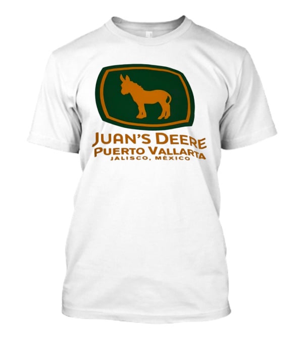 Juan's Deere Puerto Vallarta Jalisco Mexico Donkey T-Shirt