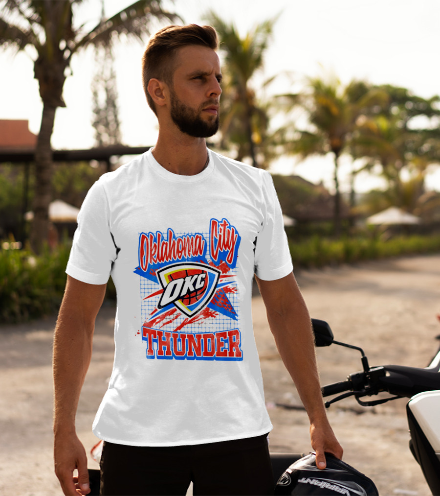 Oklahoma City Thunder OKC Vintage Hardwood Classics Vibe 2026 T-Shirt