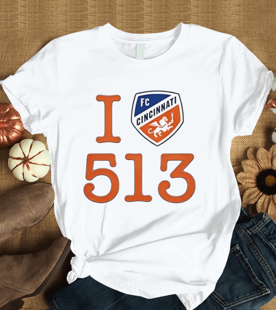Ted Karras FC Cincinnati I 513 Day Cincy T-Shirt
