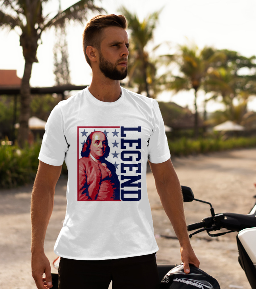Legend Benjamin Franklin Stars T-Shirt