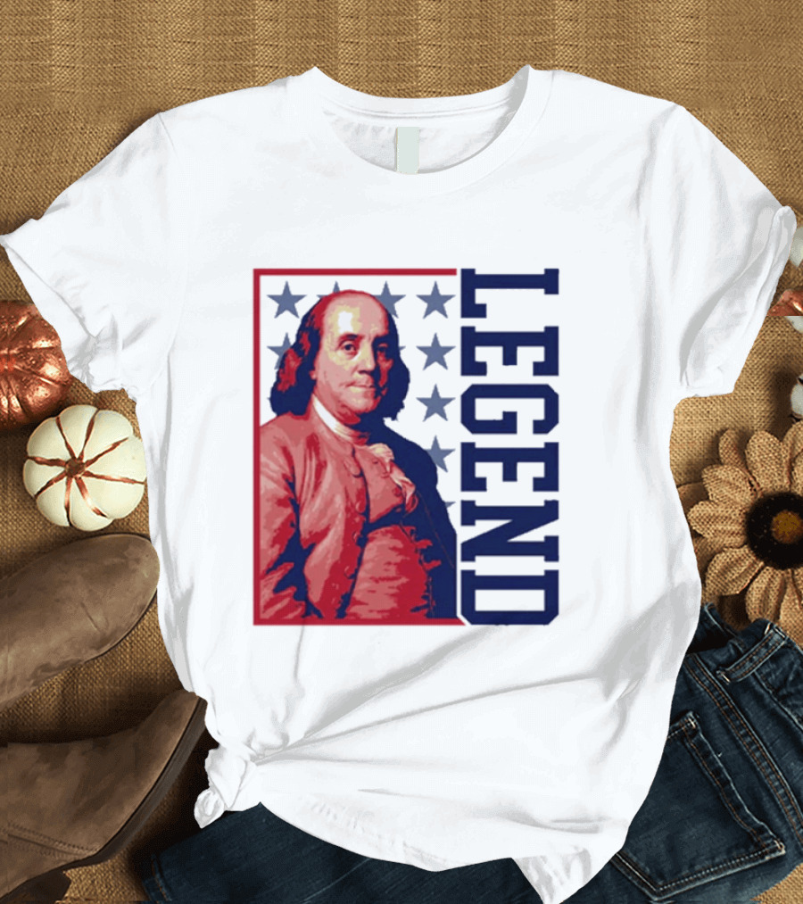 Legend Benjamin Franklin Stars T-Shirt