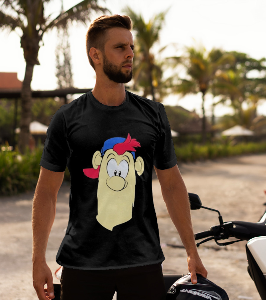 Atlanta Braves Blooper Character Face T-Shirt