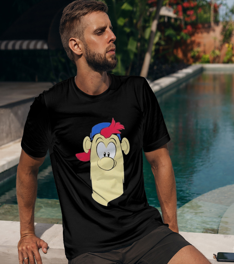 Atlanta Braves Blooper Character Face T-Shirt