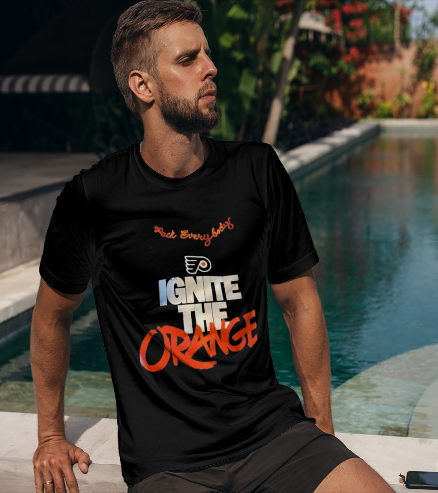 Fuck Everybody Ignite The Orange Philadelphia Flyers Hockey 2026 T-Shirt