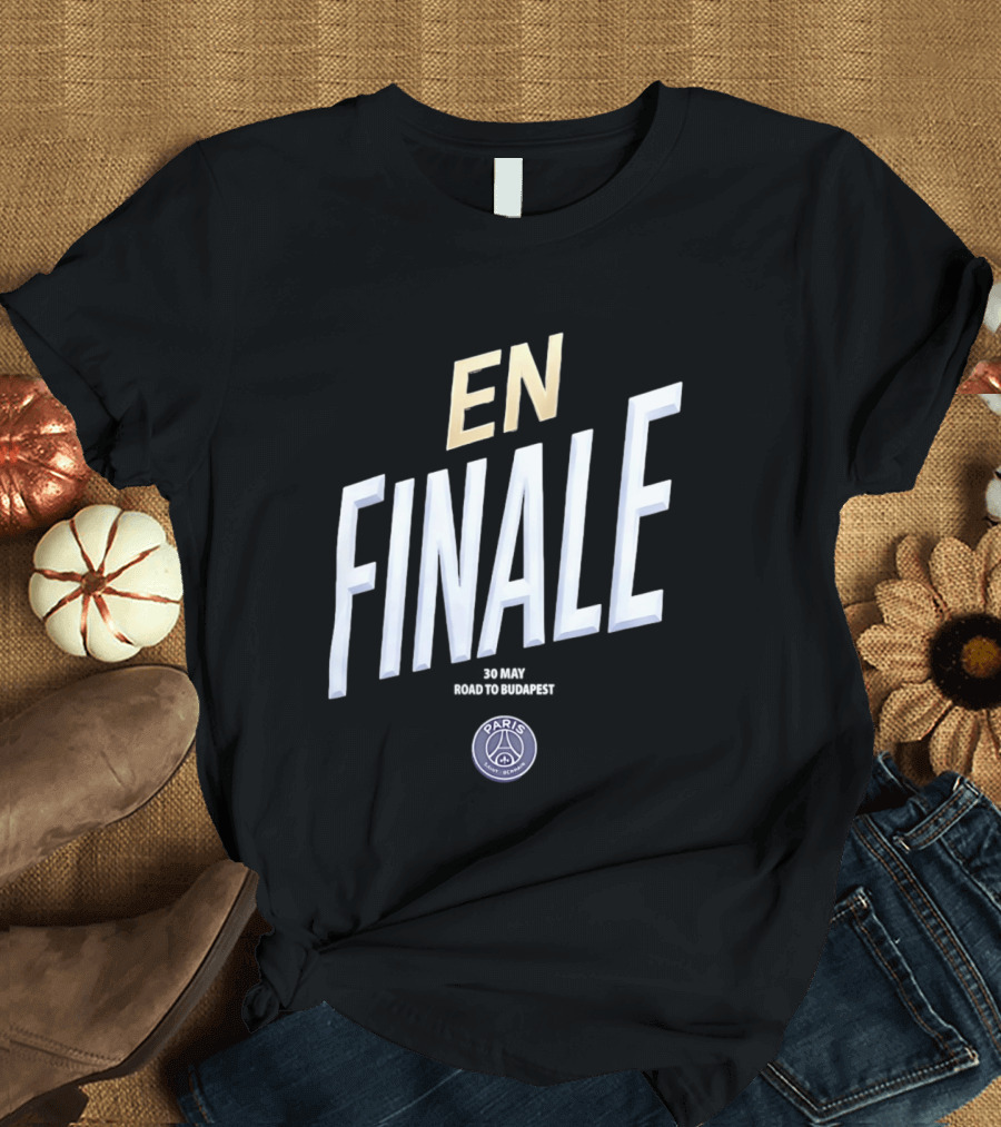Paris Saint Germain En Finale Budapest 2026 T-Shirt