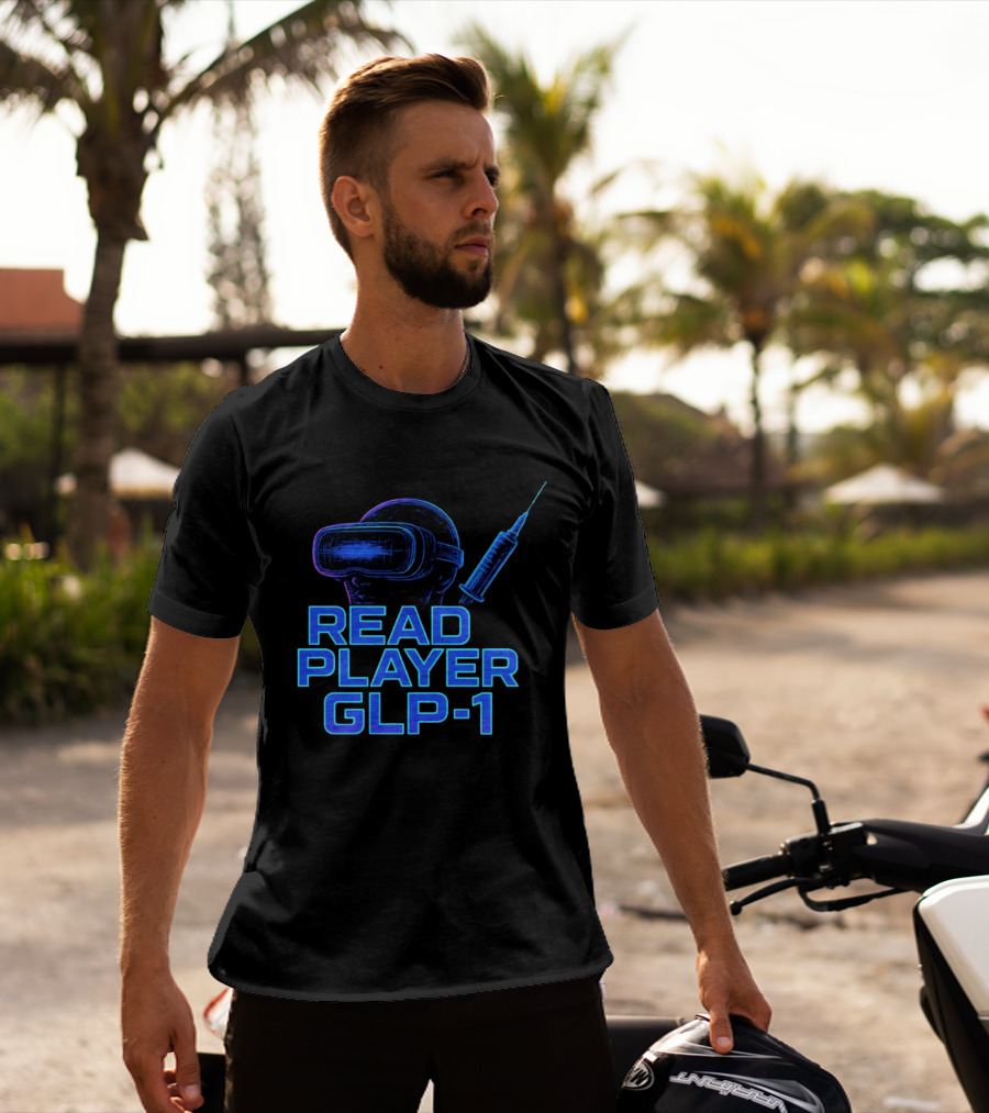 Read Player GLP 1 Virtual Reality Syringe T-Shirt