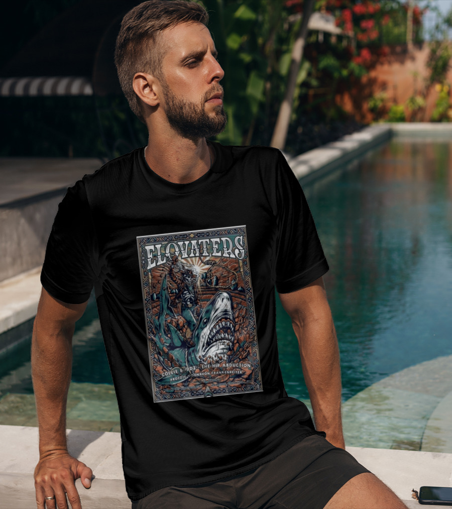 The Elovaters Red Rocks Amphitheatre 5 17 2026 Collie Buddz The Hip Abduction Protoje Donavon Frankenreiter T-Shirt